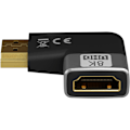 Miniatyrbild 2 av 5: HDMI™ vinkeladapter 90° horisontal, 8K/60Hz