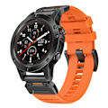 Miniatyrbillede 1 af 8: 22 mm urrem til Garmin Fenix 3/5/5X/6X/7X Orange