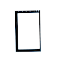 Miniatyrbillede 2 af 4: Hærdet glas Car Navigation Screen Protector med Carbon Fiber Black Border S