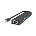 Miniatyrbild 6 av 8: HAMA USB-C Multiport Adapter 6 portar