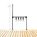 Miniatyrbild 1 av 8: Camping Lantern Stand med förvaringsställ B