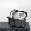 Miniatyrbillede 5 af 9: Beskyttelsesetui til AirPods Pro 2 Sort