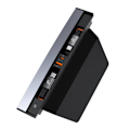 Miniatyrbillede 7 af 10: Hub Baseus T-Space med USB-C til USB-C kabler til Tesla Cars (sort)