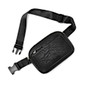Miniatyrbild 1 av 3: Kvinnors justerbar axelrem Crossbody bröstväska Svart