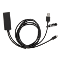 Miniatyrbild 2 av 4: Ethernet adapter casting device 1m 100 Mbps USB-A+USB MicroB