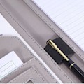 Miniatyrbild 3 av 5: Multifunktionell PU-Dokumentmapp - A4-Storlek Svart
