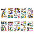 Miniatyrbild 1 av 5: Hippie Tillfälliga Tatueringar (Set med 10) C
