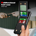 Miniatyrbillede 5 af 6: Elegant sort tegnebogsetui til iPhone 16 iPhone 16 Pro Max