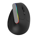 Pikkukuva 1 / 7: Langaton pystyhiiri Delux M618C 2.4G 1600DPI RGB (musta)