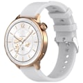 Pikkukuva 3 / 4: Tyylikäs silikoniranneke OPPO Watch X2 Minille (18 mm) Harmaa