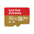 Miniatyrbild 2 av 3: Minneskort SanDisk Extreme microSDHC 32GB 100/60 MB/s V30 A1 U3 4K (SDSQXAF-032G-GN6MA)