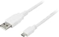 Miniatyrbillede 1 af 3: USB 2.0 cable Type A ma Type Micro B ma 5pin 0.25m white