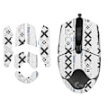Miniatyrbillede 2 af 7: Forbedrede Grip Mouse Stickers til Logitech G102 Hvid