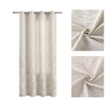 Miniatyrbild 4 av 5: Elegant blad Jacquard mörkläggningsgardin för sovrum D