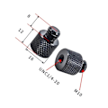 Pikkukuva 2 / 3: Jalustan kierreadapteri M12 - 1/4" uros - 5 kpl M10