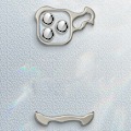Miniatyrbild 4 av 6: Unikt metallramskal + linsskydd för iPhone 16e