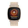 Pikkukuva 3 / 8: INF Fitbit Versa 3 / Sense rannekoru ruostumaton teräs kulta