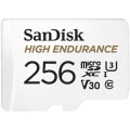 Miniatyrbild 3 av 6: SANDISK Minneskort MicroSDXC 256GB High Endurance med adap