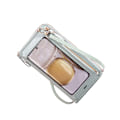 Miniatyrbild 2 av 3: Telefonväska i PU-läder med pekskärm Crossbody-plånbok Grön