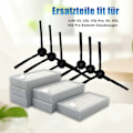 Miniatyrbild 5 av 6: Reservdelssats för ZACO/ILIFE Robotdammsugare