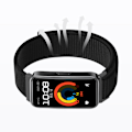 Pikkukuva 2 / 4: Nylonranneke Huawei Band 8/9:lle Musta