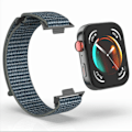 Miniatyrbillede 2 af 3: 20 mm nylon urrem til Huawei Watch Fit 3 Lysegrå