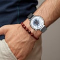 Pikkukuva 7 / 10: Premium-nahkaranneke Huawei- ja Honor-kelloille Musta 22 mm