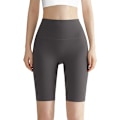 Miniatyrbillede 1 af 4: Høje Yogashorts - Leggings, Trænings- og Løbetights Grå M