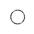 Miniatyrbillede 3 af 4: Rustfri stålkantring til Garmin Fenix 8 Sort 51 MM