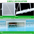 Miniatyrbild 5 av 5: Effektiv Pool Skimmer Net för Pristine Pool Cleaning
