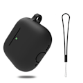 Miniatyrbild 3 av 4: AirPods-fodral med nyckelring och tillbehör AirPods 4 Flat Svart
