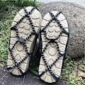 Miniatyrbillede 4 af 5: Anti-slip / snesko Sort 1 Par