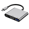 Pikkukuva 1 / 3: Kompakti 4K60Hz USB-C -keskitin PD100W-latauksella