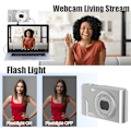 Miniatyrbild 7 av 11: INF Digitalkamera 1080P 48 Megapixel 16x zoom Silver