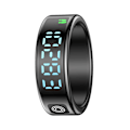 Miniatyrbillede 1 af 11: Smart Ring: Din ultimative sundheds- og fitnesstracker Sort 10