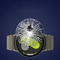Pikkukuva 4 / 5: 2 kpl Samsung Galaxy Watch 7 44mm näytönsuojaa