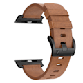 Miniatyrbillede 4 af 8: Horween læderurrem til Apple Watch 42/44/46/49 mm - mørkebrun Brun