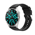 Miniatyrbillede 3 af 4: Urrem 20 mm til Garmin/Huawei/Samsung Galaxy Watch Sort