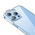 Pikkukuva 7 / 10: Baseus SuperCeramic läpinäkyvä lasikotelo ja karkaistu lasisetti iPhone 14 Plus -puhelimelle
