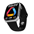Miniatyrbillede 3 af 7: QCY GS2 S5 smartwatch (sort)
