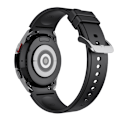 Miniatyrbillede 2 af 5: Silikone urrem til Samsung Galaxy Watch 4/5 - 20 mm sort