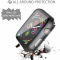 Miniatyrbillede 4 af 9: Skærmbeskytter Apple Watch 4/5 (44 mm) Hærdet glas Sort
