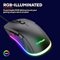 Miniatyrbild 5 av 8: GXT 922 Ybar Gaming Mouse Eco Svart