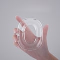 Pikkukuva 4 / 4: TPU:n korvaavat täysin peittävät korvatyynyt Airpods Max -kuulokkeille Läpinäkyvä