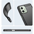 Miniatyrbillede 2 af 3: Beskyttende Moto G54 Telefoncover - Sort