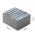 Miniatyrbild 4 av 5: Förvaringslåda avdelare med 7 fack