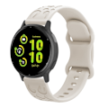 Miniatyrbillede 2 af 3: 18 mm silikone urrem til Garmin Forerunner 265S, Fossil GEN6, Huawei honor Guld