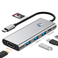 Pikkukuva 2 / 4: 7-in-1 USB-C Hubi: 4K/60Hz, Kortinlukija, 3.0 Portit