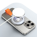 Miniatyrbild 7 av 7: Magnetisk telefonringhållare för iPhone 12/13/14/15 Silver
