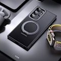 Miniatyrbillede 6 af 7: Beskyttende Samsung-etui med magnetisk stativ Samsung Galaxy S24 Ultra Sort